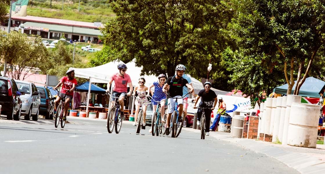 South Africa - Come Find Your Joy - Soweto Gauteng - Bustling City Life - Bicycle Tours